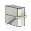 Aluminium2.3 Containerhoogte 2.800 mm - 1.250 mm